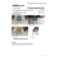 thumbnail image 3 of Simpli Home Malden Solid Wood Dining Chair, Denim Blue (Set of 1), 3 of 18