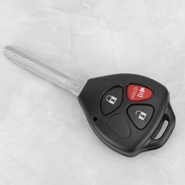 Estuche para llavero para Toyota, estuche para llavero con control remoto de 3 botones Estuche para llavero con control remoto Integración perfecta