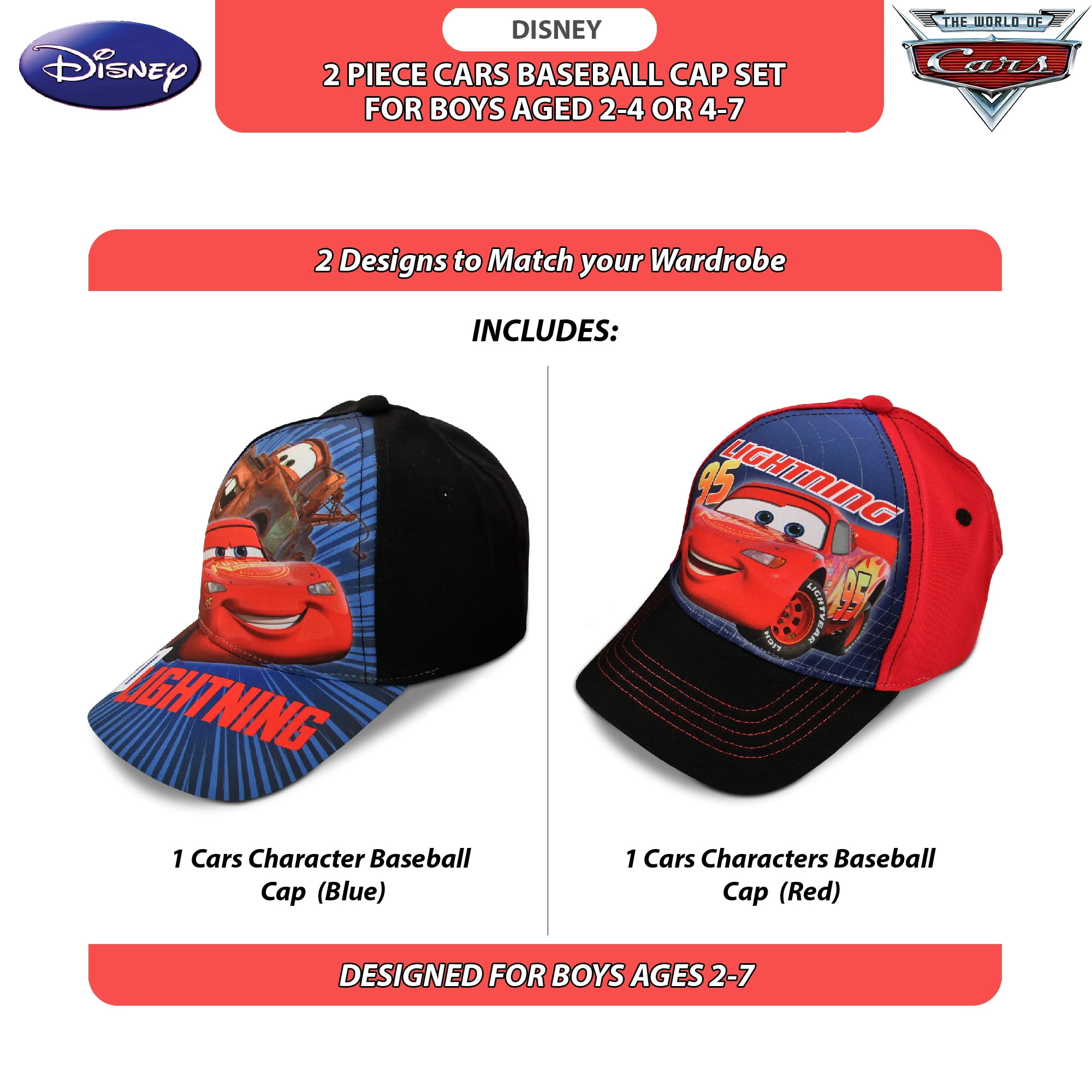 orange toddler baseball hat