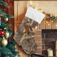 thumbnail image 5 of Coolnut 17.7 Inch Christmas Stockings, 2 PCS Woodland Camouflage Presonalized Large Stocking Sock for Family Holiday Xmas Party Decorations, 5 of 7