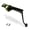 Black, variant on Universal Adjustable Firewall 8 in. Single Brake Pedal Kit Drum & Drum 3 in. Chrome Pad