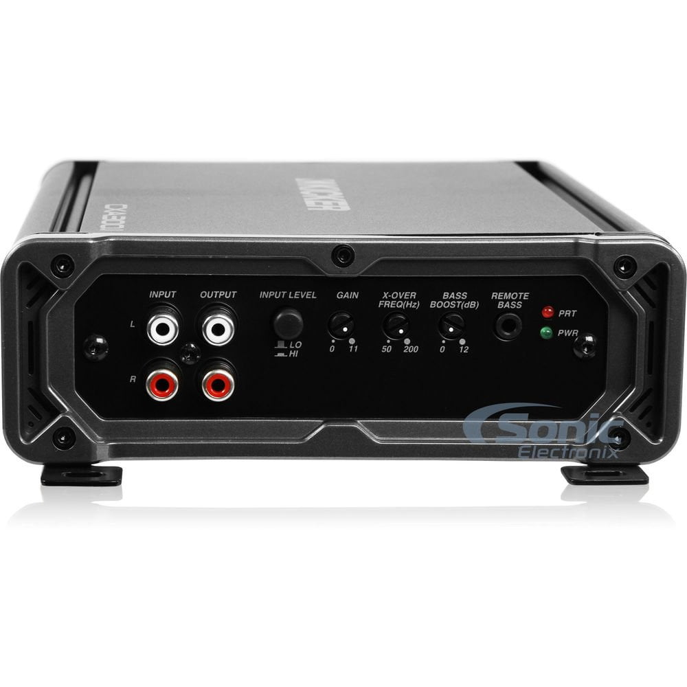 Kicker CXA400.1 Monoblock Class-D Amplifier + Free NVX XKIT82 8 AWG Amp Kit