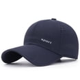 thumbnail image 1 of MIASHUI Unisex Summer Baseball Cap Lightweight Breathable Outdoor Sports Hat,Navy, 1 of 2