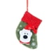 thumbnail image 2 of Puntoco Calcetines Pequeños De Navidad, Bolsa De Regalo, Boca De Bola De Pelo, Paño De Copo De Nieve, Calcetines Pequeños, Decoraciones Navideñas, Colgante Para Árbol De Navidad D,Decoración Hogareña, 2 of 3