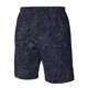 thumbnail image 4 of Balery Navy Dark Blue Traje de Baño Estilo Hawaiano para Hombre, Shorts de Secado Rápido con Bolsillos-Medium, 4 of 6