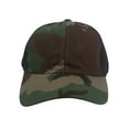 thumbnail image 2 of Top Headwear Camo Dozen Print Adjustable Trucker Hat - Woodland Camo, 2 of 5