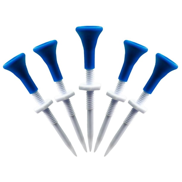 Soporte para tees de golf, Mini pinchos portátiles, accesorios para deportes al aire libre, 5 uds.