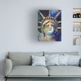 thumbnail image 2 of Richard Wallich 'Statue' Canvas Art, 2 of 4