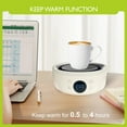 thumbnail image 3 of Mini Hot Plate Electric - Small Hot Plate, Mini Electric Stove, Portable hot plate, Perfect Size For Moka Pot, Melting Wax And More, Suitable For Kitchen, RV camping, Outdoor,600W, 9 heat levels, 3 of 9