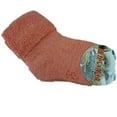 thumbnail image 2 of Lian LifeStyle Children's 1 Pair Wool Socks Plain Color 0M-6M (Orange), 2 of 4