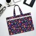 thumbnail image 6 of Pofeuu Skull rainbow star mushroom Print Laptop Bag Carrying - Computer Bag Laptop Case Shoulder Slim Work Travel, 6 of 8