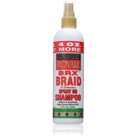 African Royale BRX Braid Spray on Shampoo 12 oz