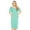 Green, variant on House Dresses for Women with Pockets - Lightweight Breathable Short Sleeve Muumuu & Nightgowns - Snap Front Housecoat and Dusters for Women