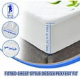 thumbnail image 2 of Niceeday Bamboo Cooling Waterproof Mattress Protector King Size with Deep Pocket, 2 of 8