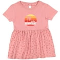 thumbnail image 3 of Inktastic Aloha Hawaii Vacation Retro Vintage Girls Baby Dress, 3 of 5