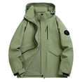 thumbnail image 2 of HongQid Women's Spring and Fall Thin Fashion Waterproof and Windproof Jacket Coat, 2 of 3