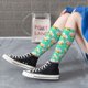 thumbnail image 5 of Fotbe Avocado Lovers Calcetas Divertidas Estampadas para Hombre y Mujer, Calcetas de Algodón hasta la Rodilla para Caminar, Correr, Enfermería y Embarazo, 5 of 6