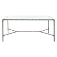 thumbnail image 4 of SAFAVIEH Couture Jessa Contemporary Metal Coffee Table, Silver, 4 of 10