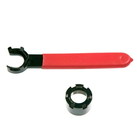 

Goodhd ER20M Type Clamping Nut And Wrench For CNC Milling Collet Chuck Holder Lathe