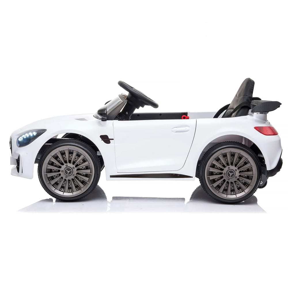 Kool Karz 12V Mercedes Benz GTR Electric Ride on Toy Car, White