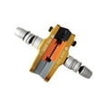 thumbnail image 4 of 2 Pieces Brake Pads Shoes Lightweight Easy Carry Sturdy High Performance Replace gold, 4 of 7