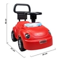thumbnail image 3 of Correpasillos montable The Baby Shop 57 cm respaldo rojo, 3 of 6