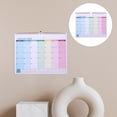 thumbnail image 2 of MasteelfCA Delicate Planner English Calendar Creative Agenda Calendar for Home Office, 2 of 7