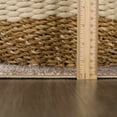 thumbnail image 5 of Hauteloom Analu Living Room, Bedroom Machine Washable Area Rug - Traditional Bohemian Carpet - Boho Vintage Distressed - Brown, Beige, Cream, Sand, Blue - 4'10" x 5'11", 5 of 16