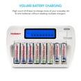 thumbnail image 5 of Tenergy TN162 Smart Charger & 8 Pack AA & 8 Pack AAA NiMH Rechargeable Batteries, 5 of 9