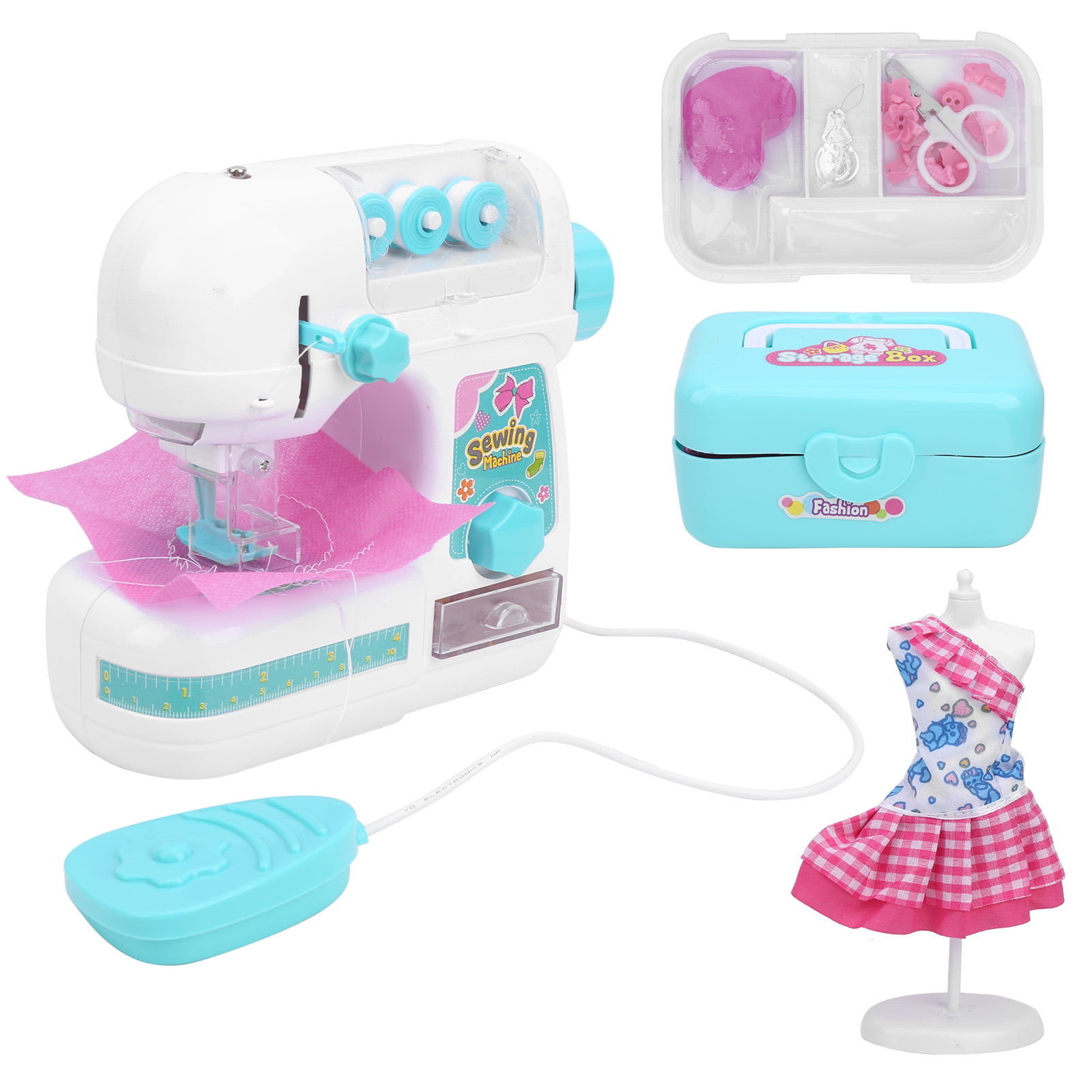 Sewing Machine Toy,, Long Service Life Sewing Machine Kit, Children