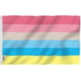 thumbnail image 2 of (2 pack) Anley 3 ft x 5 ft Genderflux Pride Flag - Genderflux Genderfluid LGBT Flags Polyester, 2 of 8