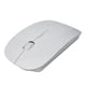 thumbnail image 1 of Ratones portátiles/Mute Click 1600 DPI con receptor USB 3 niveles de DPI ajustables Silencioso Inalámbrico/para PC de escritorio Computadora portátil Blanco Hugo Ratón inalambrico, 1 of 7