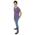 thumbnail image 2 of Skylinewears Mens Slim Straight Fit Stripe Jean with Stretch Skinny Denim Biker Pants, 2 of 5