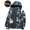 thumbnail image 7 of Men's Ski Winter Jacket Mountain Windproof Waterproof Rain Snowboarding Jackets Fleece Warm Snow Hooded Coat, 7 of 7