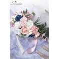 thumbnail image 4 of Ramos de Boda Serwalin para Novia y Damas de Honor Rosa Azul, 4 of 8
