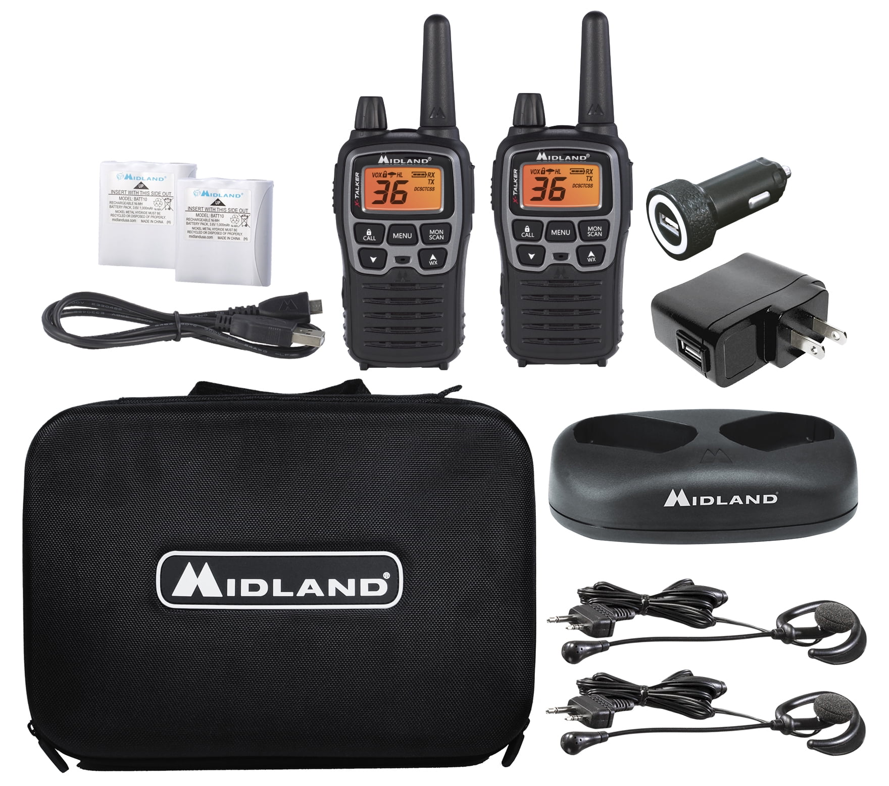 Midland X-Talker T77VP5 Extreme Dual Pack Walkie Talkies photo 1