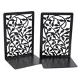 thumbnail image 3 of pitrice 1 Pair Book Ends Book Shelf Holder Metal Bookends for Shelves Home Desk Style A, 3 of 9