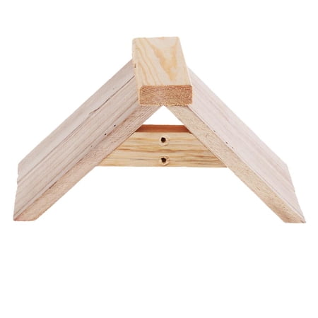 Wood Frames Grill Dwelling for Birds Standing Resting Perches Bird Roost Set Holder Supplies