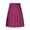 Hot Pink, variant on Pleated Skirts for Women, Skorts High Waisted A-Line Midi Skirts Solid Color Knee Length Skirt Cargo Mini Skirt Navy 5XL