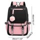 thumbnail image 2 of Labubu Backpack Cartoon Elementary School Bag Schoolbag For Men Women Kids 18inch, 2 of 5