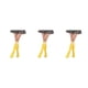 thumbnail image 4 of Sonducket Calcetines altos hasta el muslo a rayas antideslizantes estilo preppy JK calentadores para el Día de San Valentín accesorios de mujer franja blanca amarilla 3Conjunto, 4 of 6