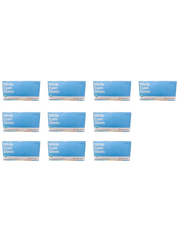 Nitrile Exam Gloves, X-Small, Case of 2500 - DGN4023