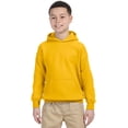 thumbnail image 2 of Gildan Boys Long Sleeve Front Pouch Pocket Hooded Sweatshirt. 18500B, 2 of 7