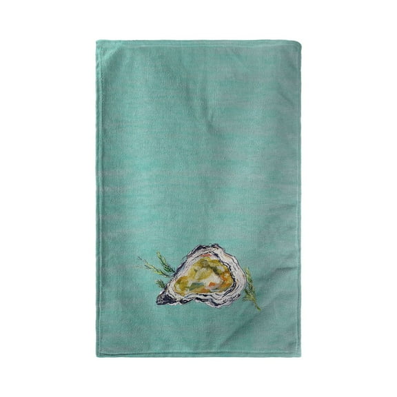 Betsy Drake Interiors Oyster Teal Beach Towel