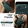 thumbnail image 6 of JETech Slim Case for iPhone Air 6.5-Inch, Ultra-Thin Lightweight Minimalist Phone Cover with Camera Lens Protection, Matte Anti-Fingerprint Finish (Midnight Green), 6 of 6
