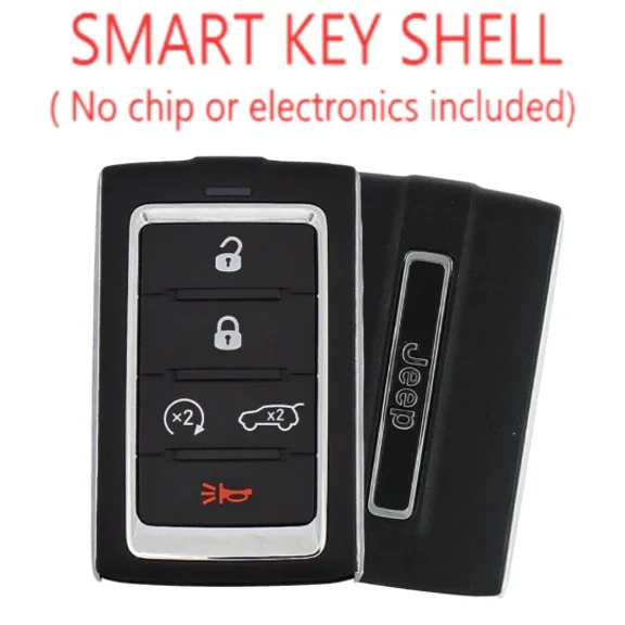Remote Smart Key SHELL For Jeep Grand Cherokee L 2021 - 2026 M3NWXF0B1