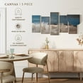 thumbnail image 4 of Elephant Stock Wild Sea Waves Wall Art - Horizontal Multi Panel Canvas - Living Room Wall Decor - Abstract Multi Panel - Blue And Gray Decor By Caroline Gold - 49" x 24", 4 of 6