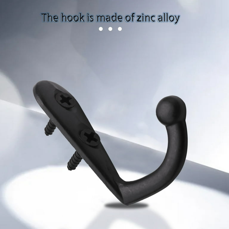 100PCS Single Hook and 210PCS Screws for Hanging Key Hook
