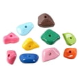 thumbnail image 2 of 10 piezas de piedras de agarre para terrario de mascotas, rocas de escalada acrílicas apilables para reptiles, accesorios de pared para actividades de, 2 of 8
