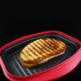 Microhearth Grill Pan for Microwave Cooking, Lime